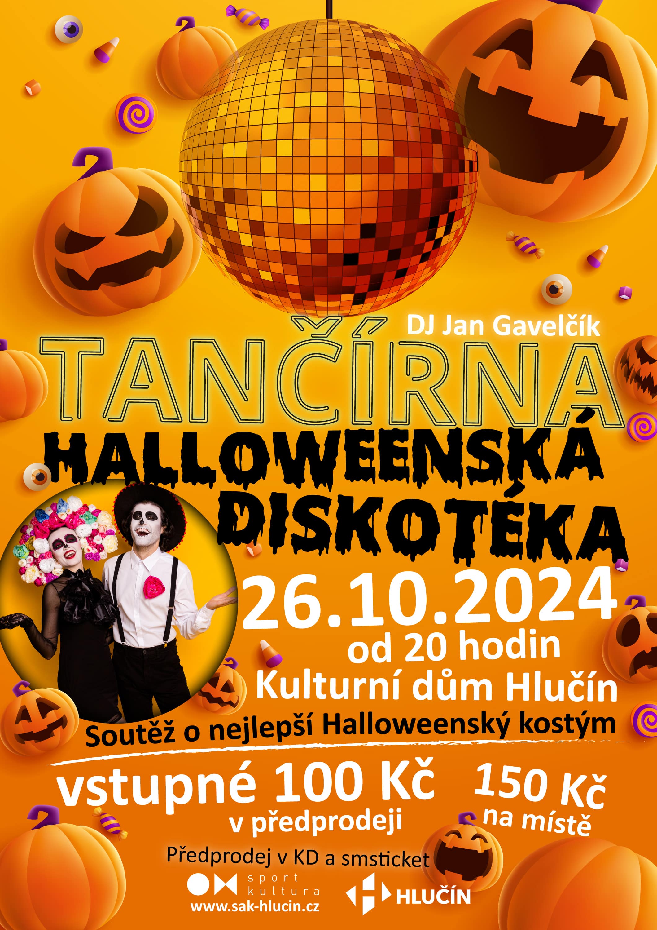 Halloweenská tančírna